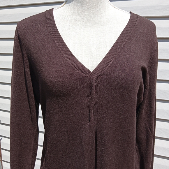 BCBG MaxAzria Brown Sweater Dress - Picture 2 of 7